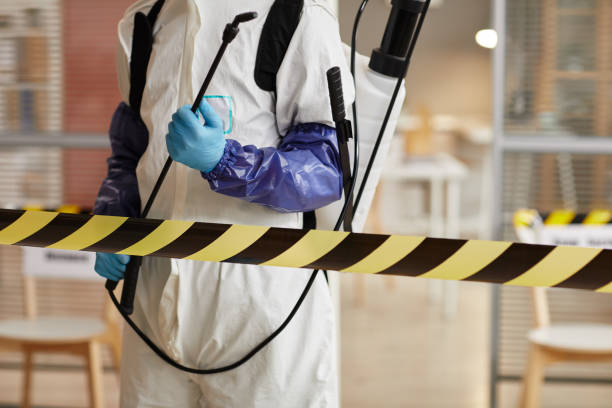 Professional Blood Cleanup technician working in Edgerton, OH